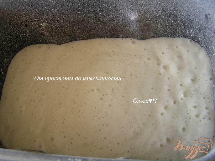Фото приготовление рецепта: Хлеб с кукурузной мукой и овсяными хлопьями шаг №3