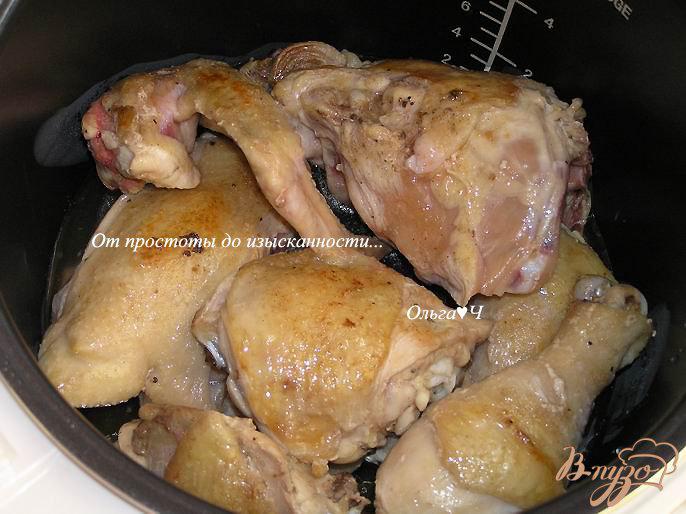Фото приготовление рецепта: Курица с баклажанами в мультиварке шаг №1