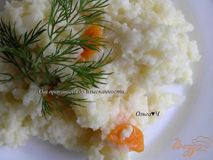 Фото приготовление рецепта: Пшеничка с луком и морковью шаг №5
