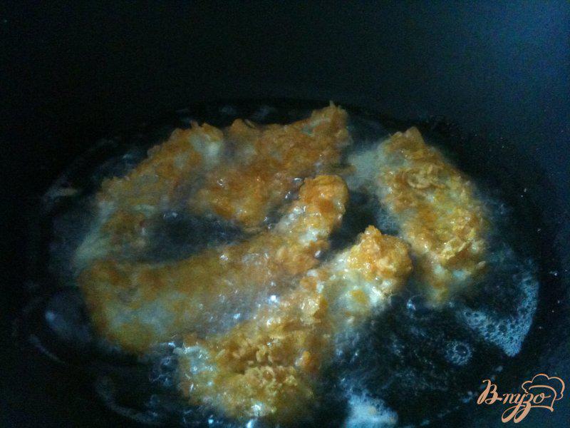 Фото приготовление рецепта: Рыбные палочки шаг №4