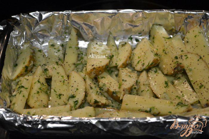 Фото приготовление рецепта: Картофель с лимонным соусом шаг №2