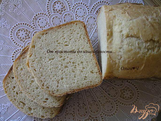 Фото приготовление рецепта: Хлеб с пшеничными хлопьями и овсяными отрубями шаг №4
