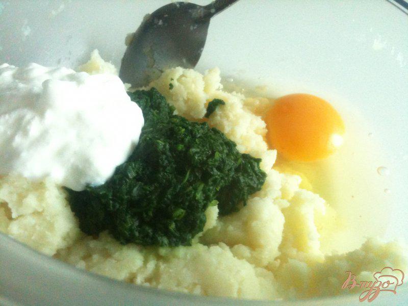 Фото приготовление рецепта: Овощной суп с картофельными галушками шаг №6