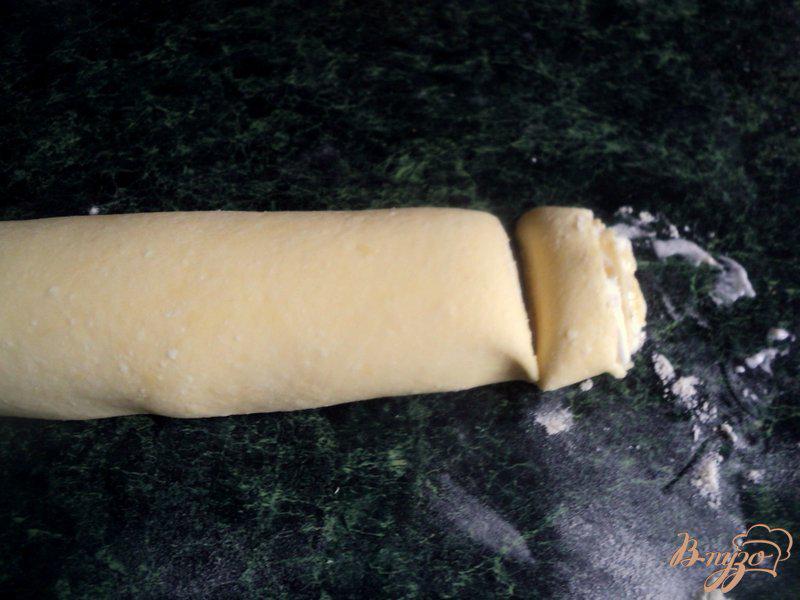 Фото приготовление рецепта: Печенье творожное «Розочки» шаг №6
