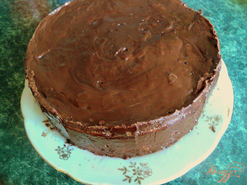 Фото приготовление рецепта: Испанский шоколадный торт (Tarta de Chokolata) шаг №12