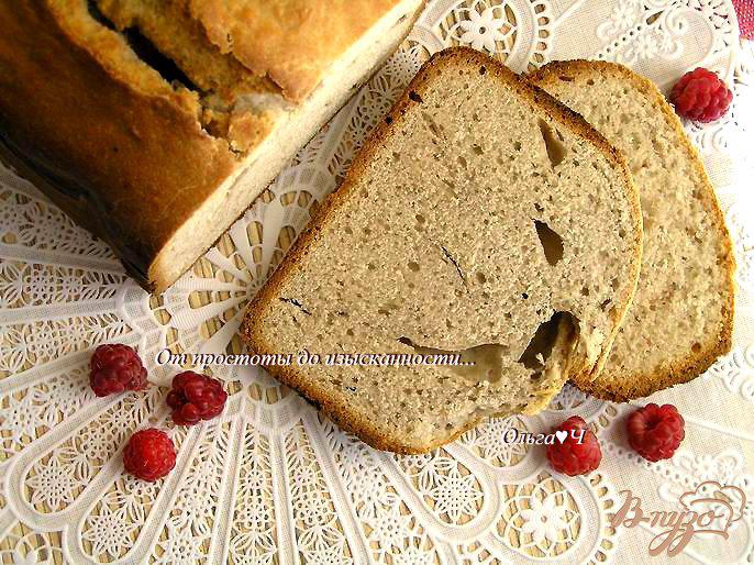 Фото приготовление рецепта: Хлеб с малиной шаг №5