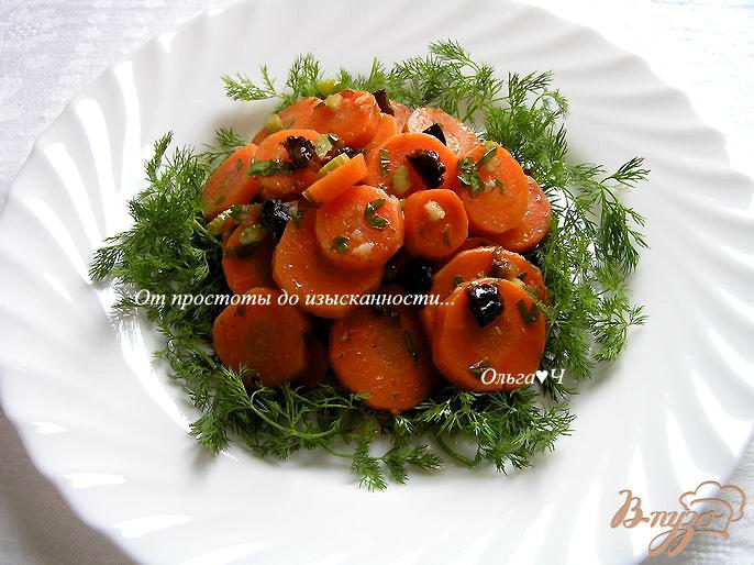 Фото приготовление рецепта: Салат из бланшированной моркови шаг №5
