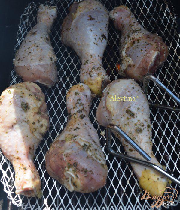 Фото приготовление рецепта: Курица на гриле шаг №3