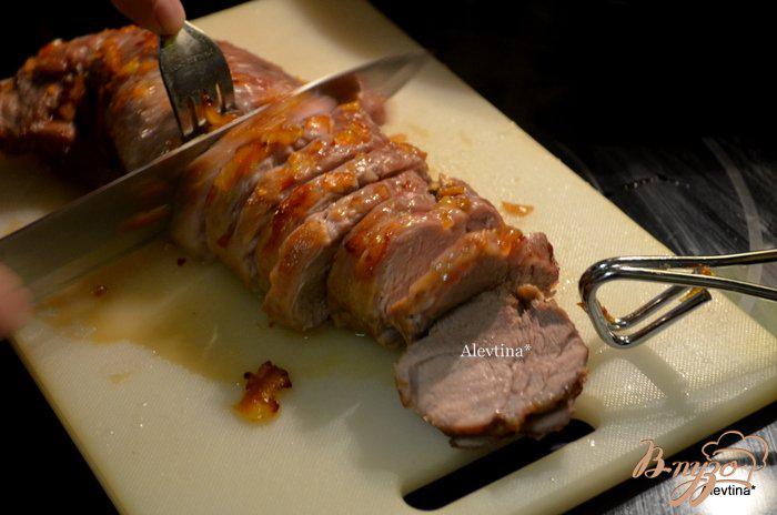 Фото приготовление рецепта: Свинина в глазури шаг №3