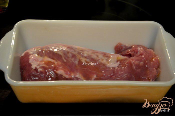 Фото приготовление рецепта: Свинина в глазури шаг №1