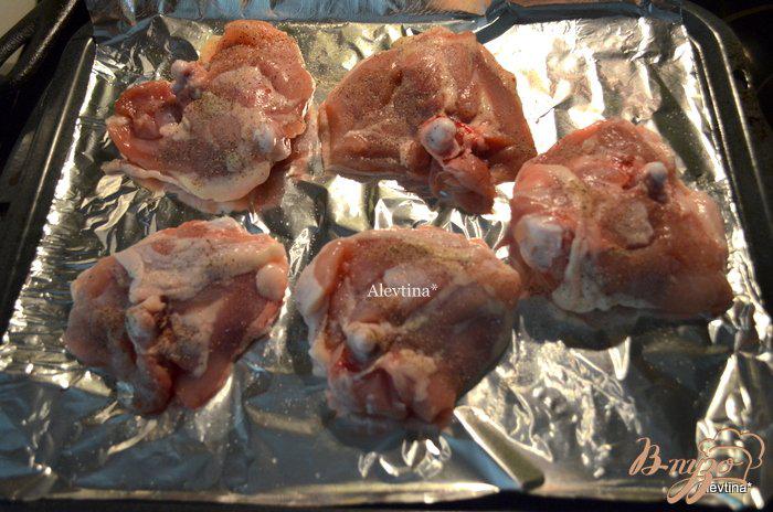 Фото приготовление рецепта: Куриные бедрышки в апельсиновой глазури шаг №1