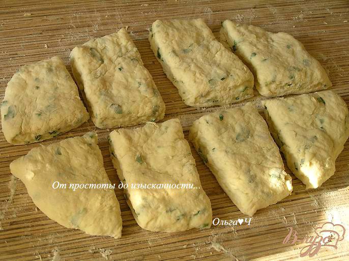 Фото приготовление рецепта: Сырный содовый хлеб шаг №3