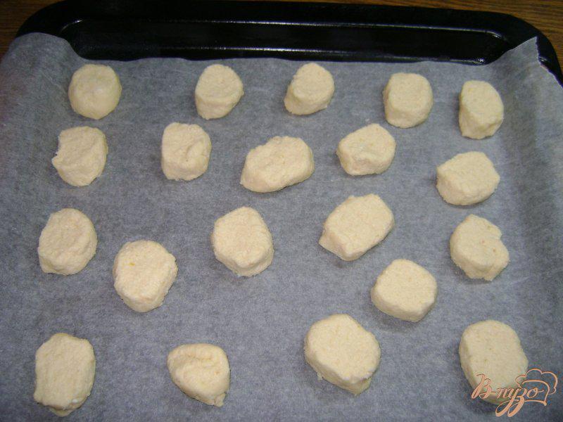 Фото приготовление рецепта: Творожно-лимонное печенье шаг №7