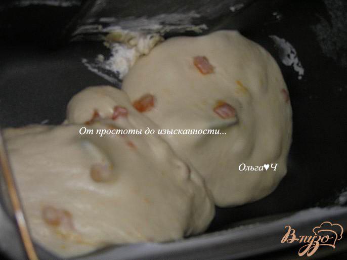 Фото приготовление рецепта: Багеты с курагой шаг №3