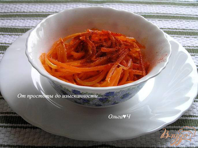 Фото приготовление рецепта: Морковь по-корейски шаг №5