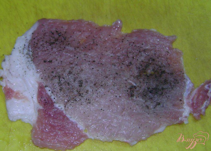 Фото приготовление рецепта: Шницель со свининой шаг №3