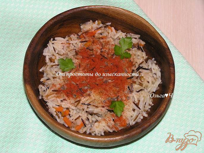 Фото приготовление рецепта: Пряный рис с овощами шаг №5