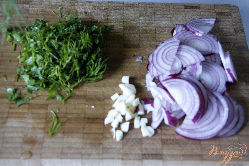 Фото приготовление рецепта: Салат из баклажанов «Баку» (вариант) шаг №2