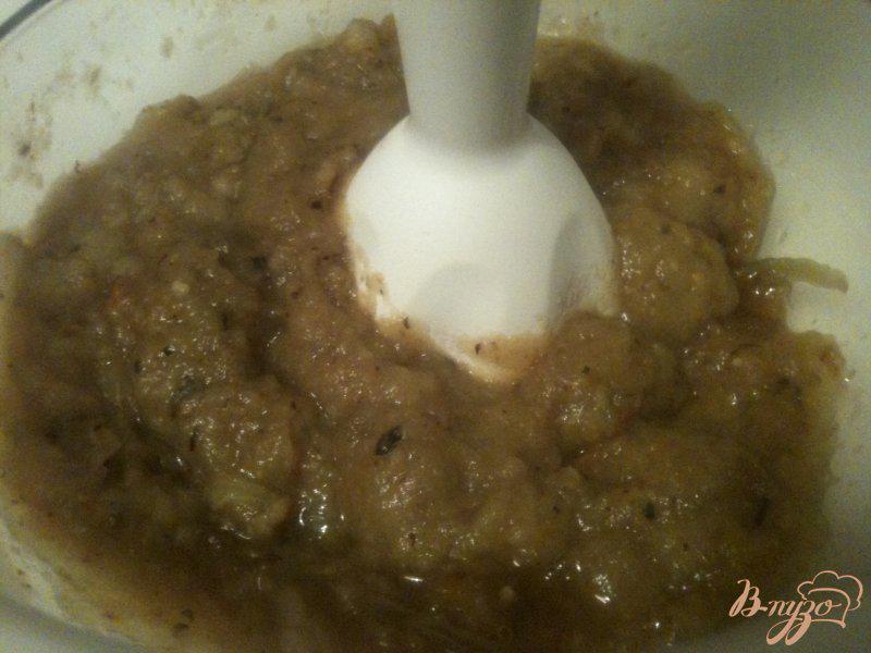 Фото приготовление рецепта: Мусс из баклажан со сливками шаг №2