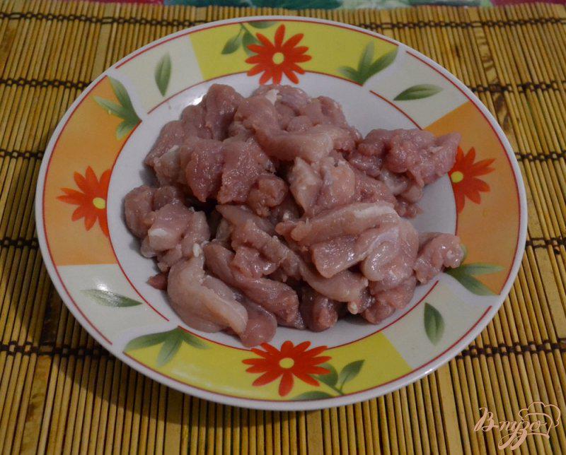 Фото приготовление рецепта: Свинина с вермишелью по-китайски шаг №1