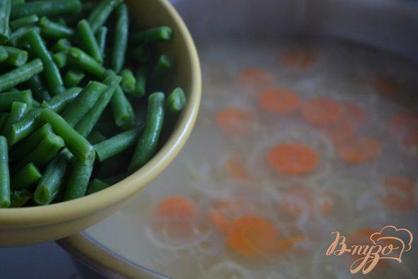Фото приготовление рецепта: Овощной суп с ньокками шаг №2