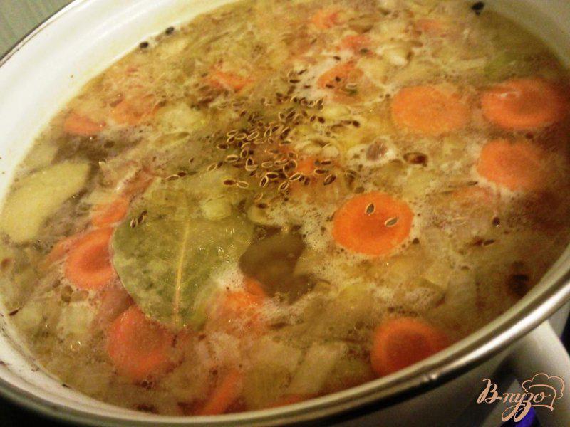 Фото приготовление рецепта: Суп из перепелок с пшеном шаг №5