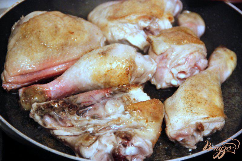 Фото приготовление рецепта: Куриные голени/части  в грейпфрутовом соке шаг №3
