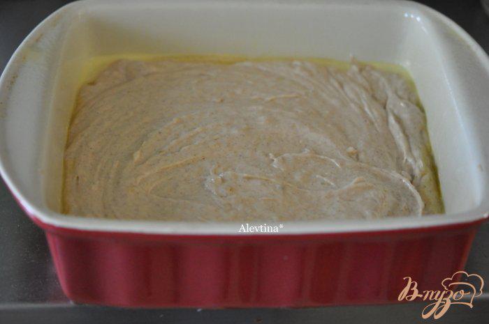 Фото приготовление рецепта: Банановый кекс с глазурью шаг №4