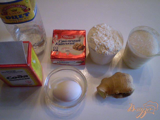 Фото приготовление рецепта: Имбирное печенье шаг №1