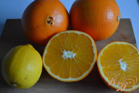 Фото приготовление рецепта: Блины с апельсиновой карамелью шаг №7