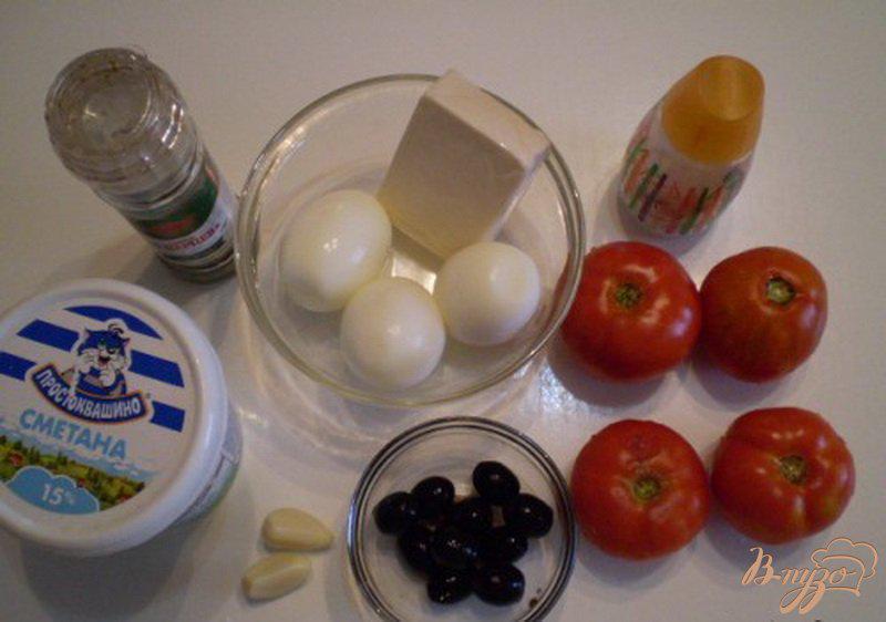 Фото приготовление рецепта: Еврейский салат в помидорных корзинках шаг №1