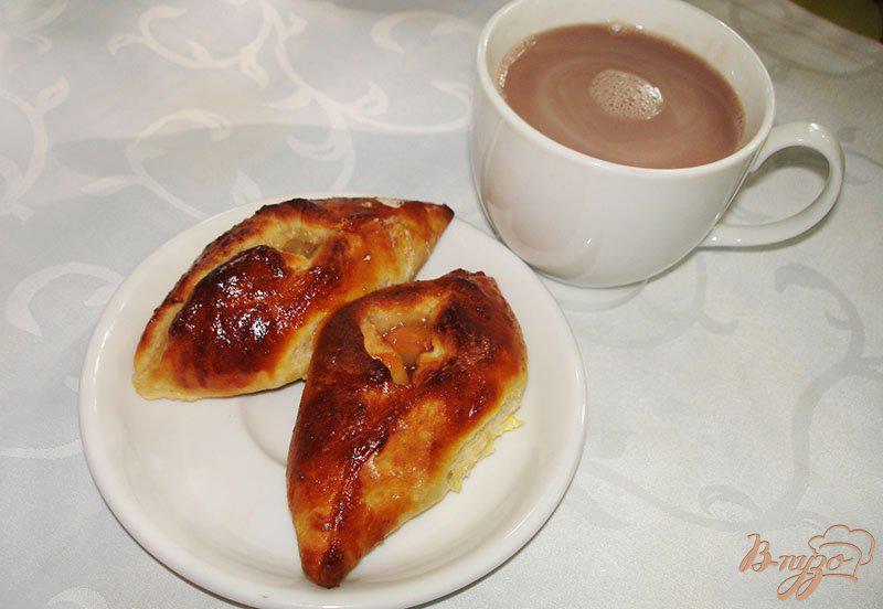 Фото приготовление рецепта: Пирожки с персиком шаг №6