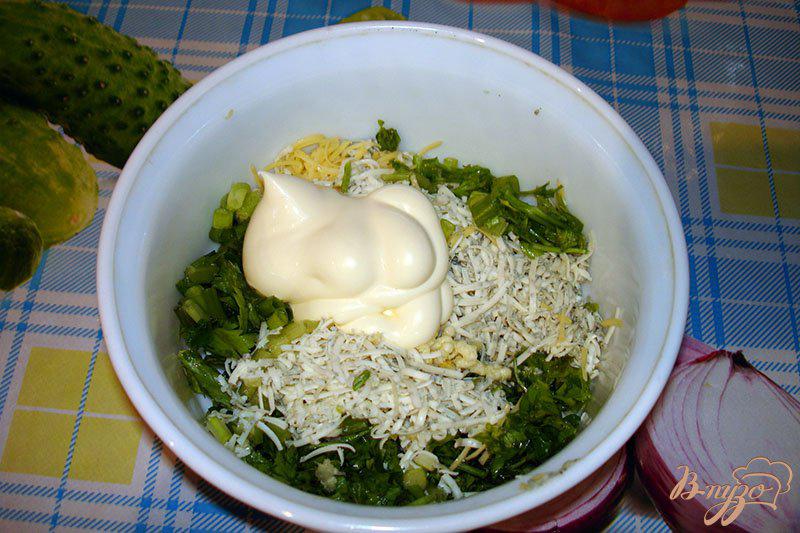 Фото приготовление рецепта: Макароны ракушки с голубым сыром шаг №2