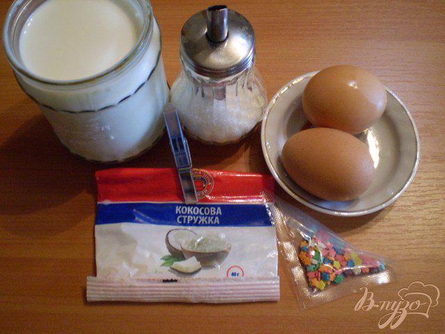 Фото приготовление рецепта: Мороженое кокосовое шаг №1