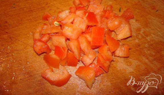 Фото приготовление рецепта: Фритата с колбасками и овощами шаг №3