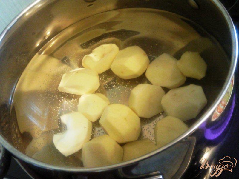 Фото приготовление рецепта: Овощной суп пюре с грибами шаг №2