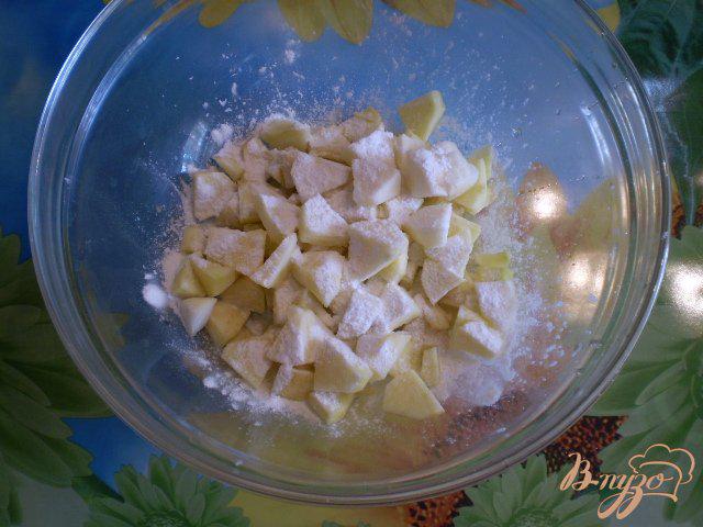 Фото приготовление рецепта: Пирог с яблоками и маком шаг №2