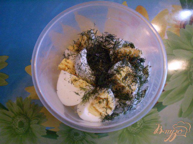 Фото приготовление рецепта: Паста из яиц шаг №5