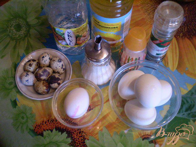 Фото приготовление рецепта: Паста из яиц шаг №1