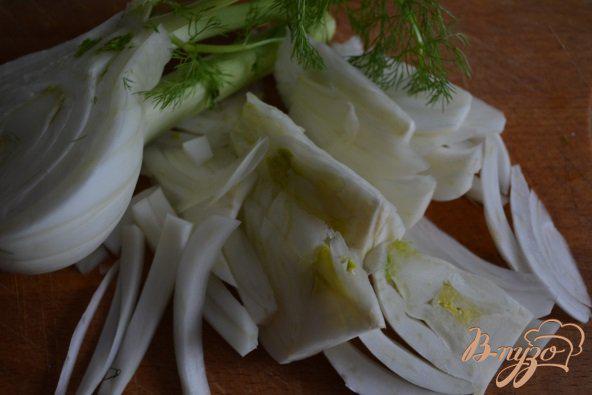 Фото приготовление рецепта: Жареный картофель с фенхелем и ветчиной шаг №1