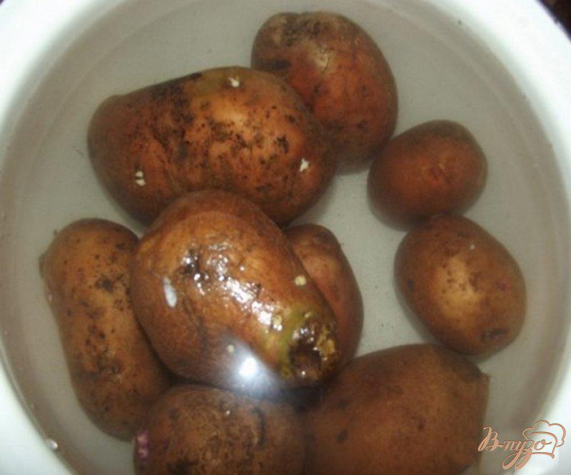 Фото приготовление рецепта: Шарики из картофеля под вишневым соусом шаг №1
