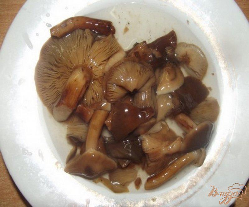 Фото приготовление рецепта: Салат из маринованных грибов шаг №1