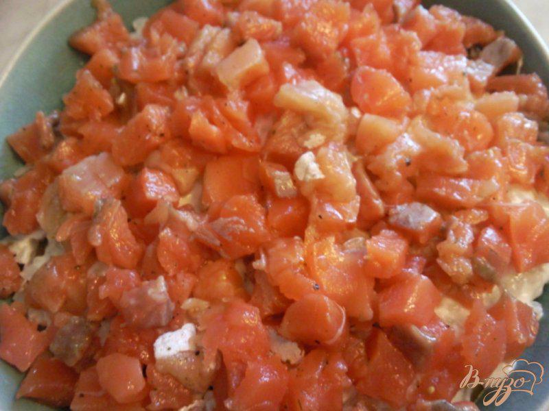 Фото приготовление рецепта: Рисовый салат с красной рыбой шаг №5