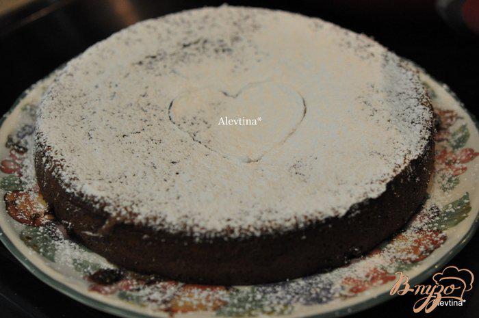 Фото приготовление рецепта: Шоколадный -экспрессо мусс торт шаг №8