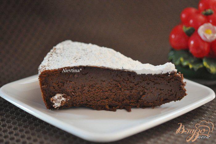Фото приготовление рецепта: Шоколадный -экспрессо мусс торт шаг №9