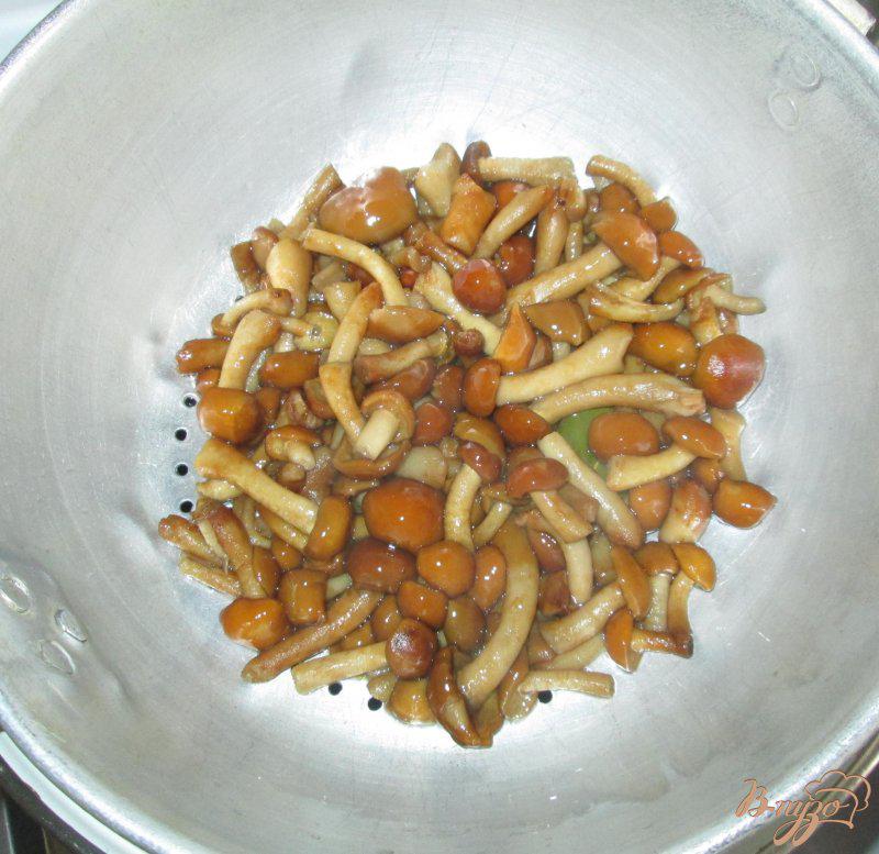 Фото приготовление рецепта: Картошка тушеная с грибами и курицей в горшочке шаг №4