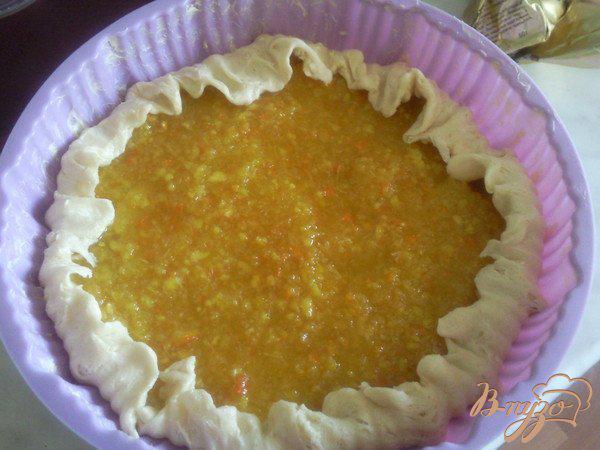 Фото приготовление рецепта: Апельсиновый пирог шаг №3