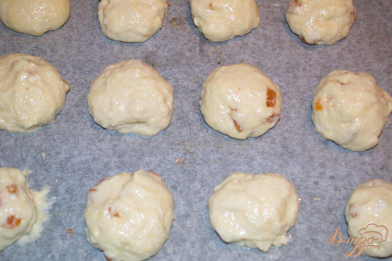 Фото приготовление рецепта: Творожные булочки за 7 минут шаг №4