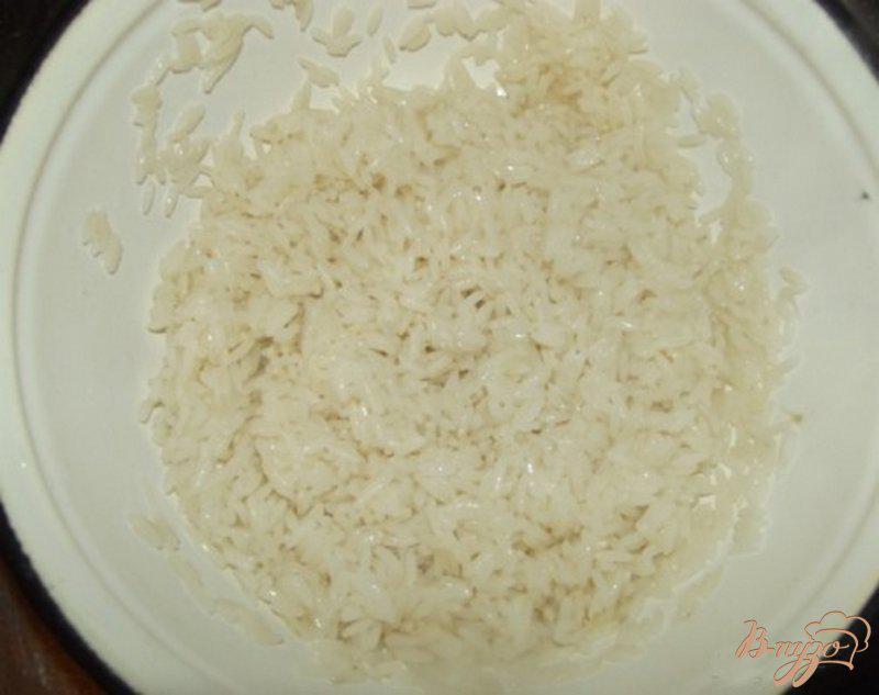Фото приготовление рецепта: Суп рисовый со шпинатом шаг №4
