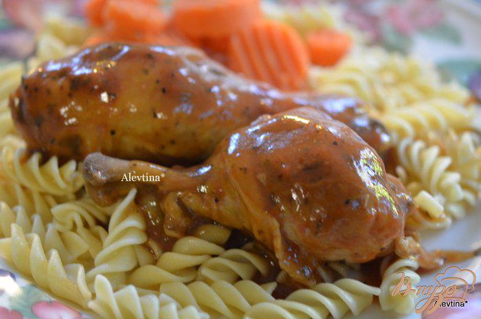 Фото приготовление рецепта: Курица в барбекю соусе шаг №4